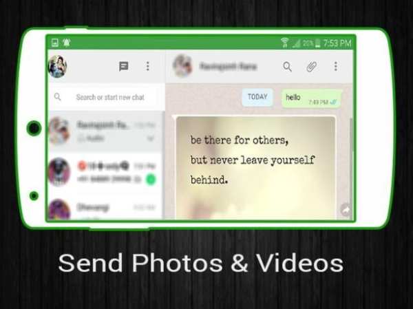 WhatsWeb For WhatsApp स्क्रीनशॉट 3