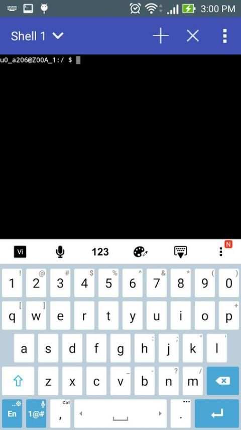 Терминал, Shell для Android скриншот 4