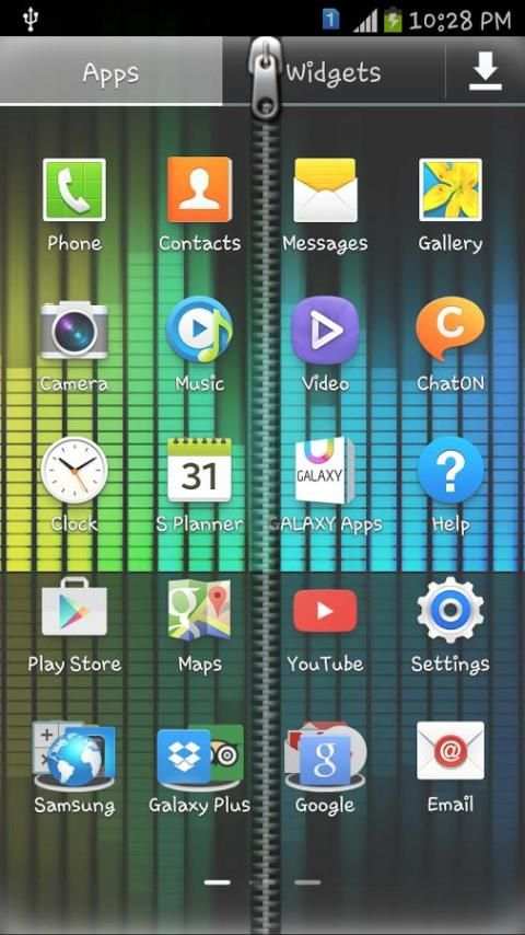 Khóa màn hình dây kéo suốt screenshot 2