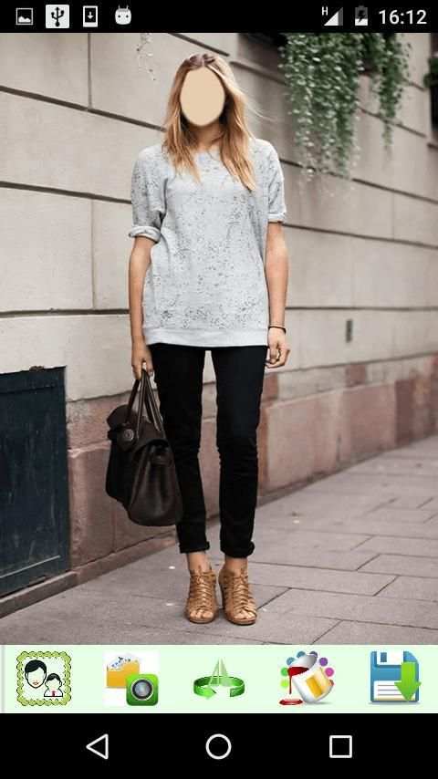 Girls Black Jeans Look screenshot 10