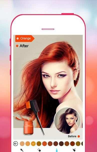 Hair Color Changer скриншот 4