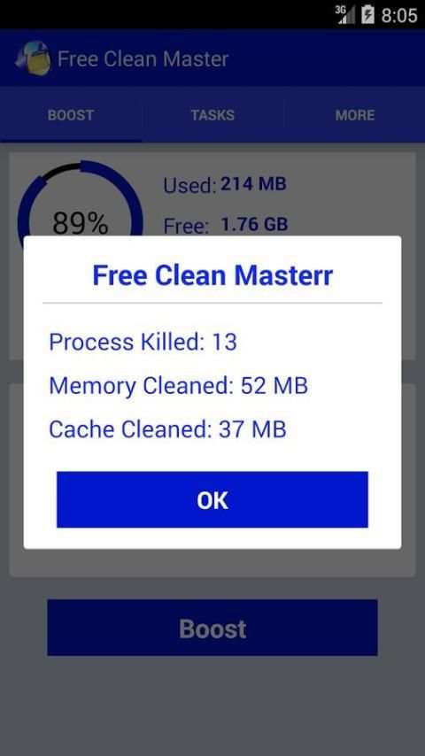 Free Clean Master screenshot 1