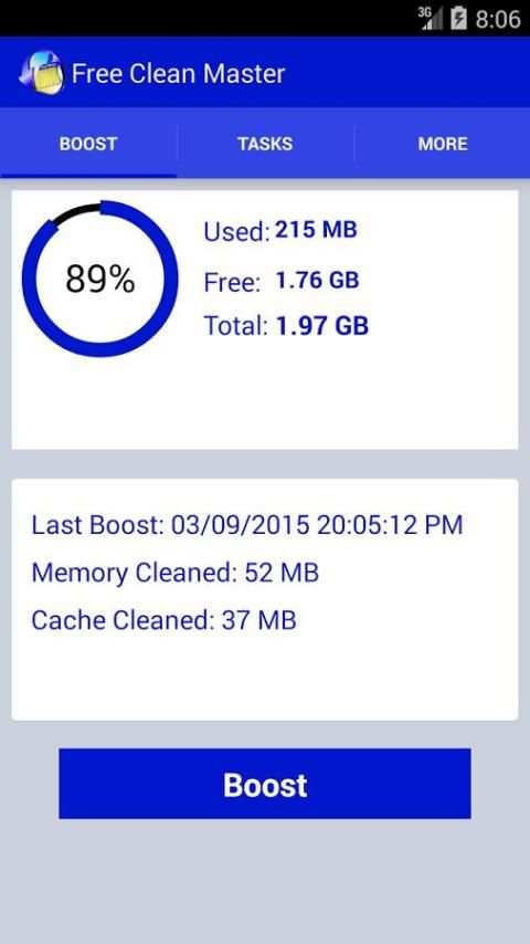 Free Clean Master скриншот 4