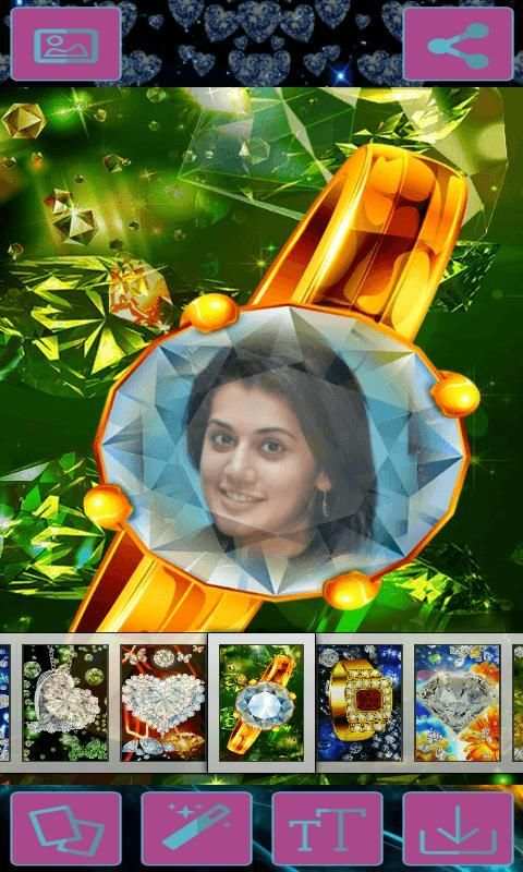 Diamond Photo Frames स्क्रीनशॉट 3
