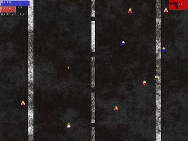 Zombie Rush - Free Version screenshot 1