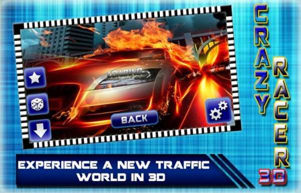 Crazy Racer 3d 2016 9 تصوير الشاشة