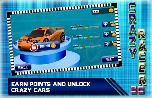 Crazy Racer 3d 2016 10 تصوير الشاشة