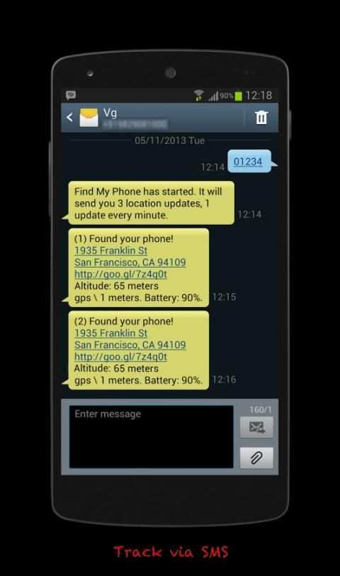 Find My Phone Security screenshot 2