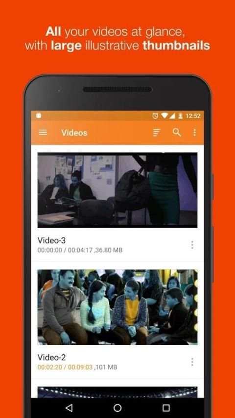 HD Video Player 8 تصوير الشاشة