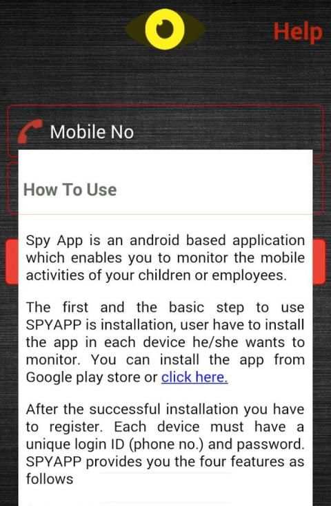 Spy App 6 تصوير الشاشة
