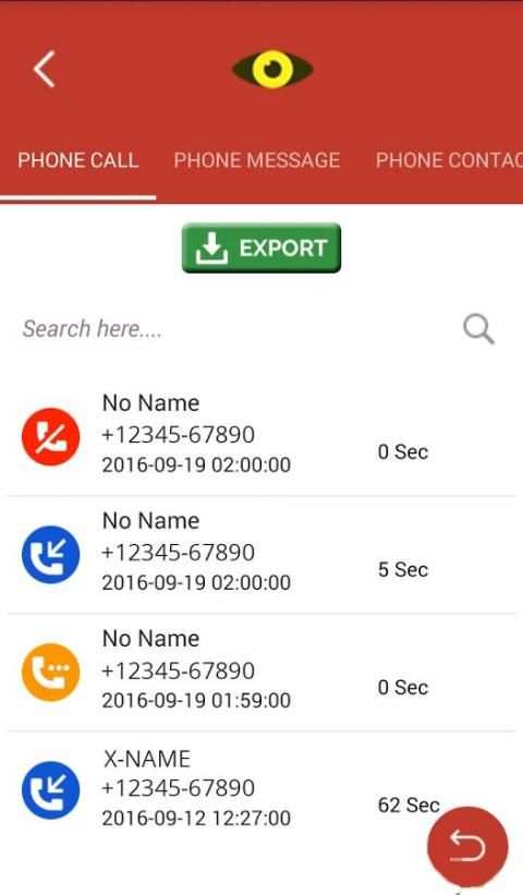 Spy App 3 تصوير الشاشة