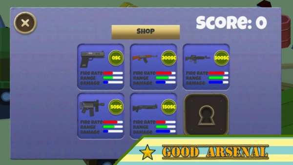 Pixel Gun Z Shooter Zombie 3D screenshot 1