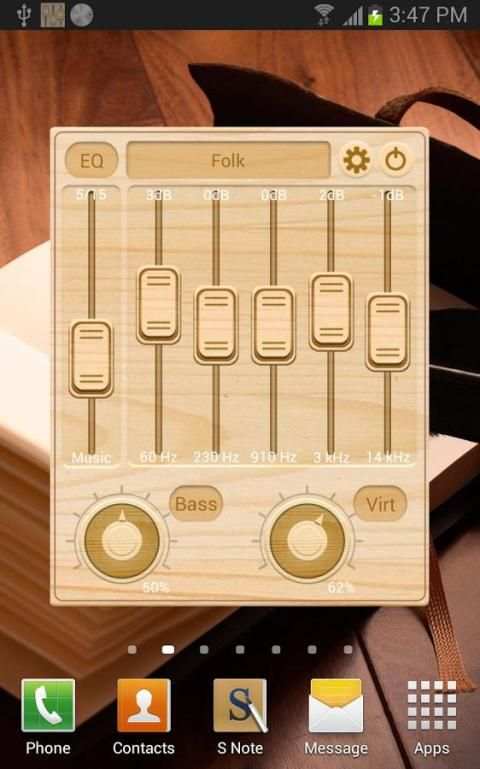 Music Equalizer N Lite (Wood) screenshot 5