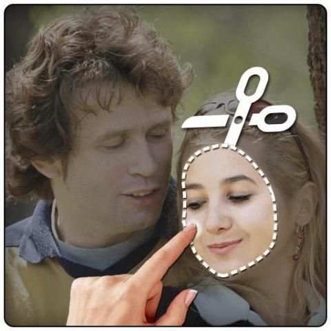Pic Cut Paste Collage BChanger screenshot 1