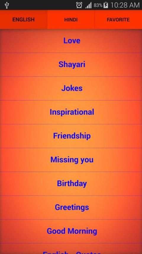 SMS and Jokes for WhatsApp screenshot 7