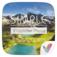 Simple V Launcher Theme on 9Apps