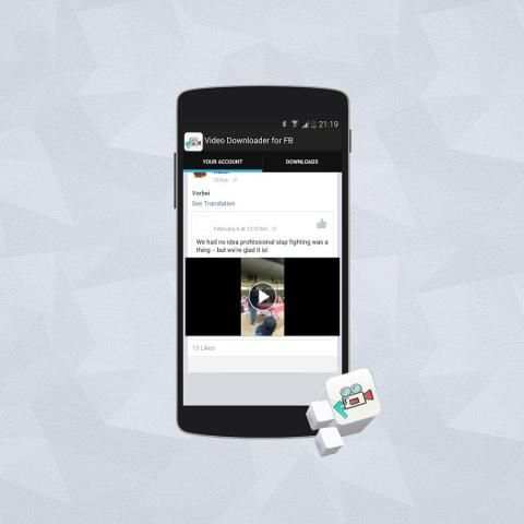 Video Downloader For FB 1 تصوير الشاشة
