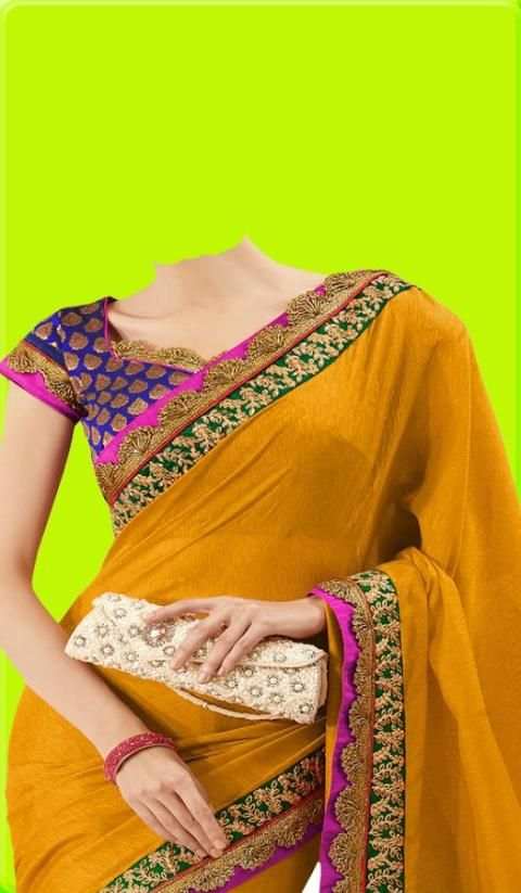Woman Saree Photo maker 1 تصوير الشاشة