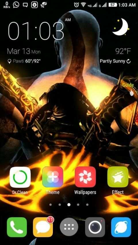 Kratos Theme screenshot 2