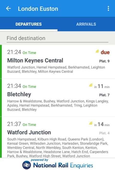 TRACKR FREE: Bus & Train Times screenshot 6