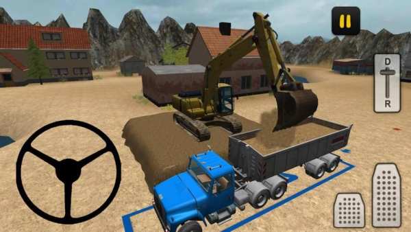 Construction Truck 3D: Sand 5 تصوير الشاشة