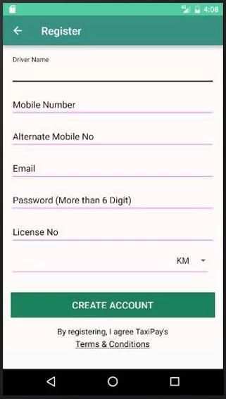 Taxi Pay Driver 8 تصوير الشاشة