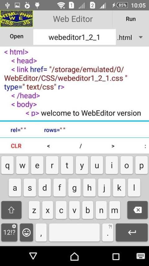 Web Editor (HTML,PHP,CSS,JS) screenshot 6