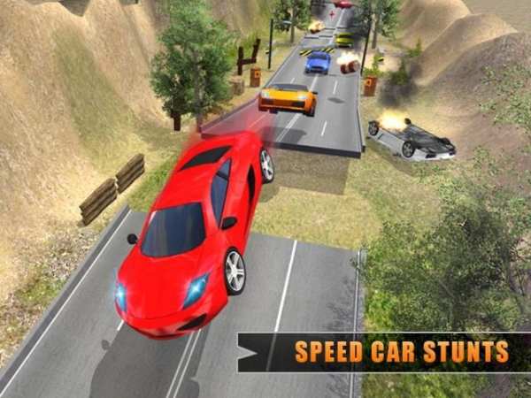 Real Jet Car Racing Stunts screenshot 9