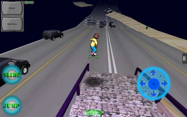 Freebord Snowboard The Streets 5 تصوير الشاشة