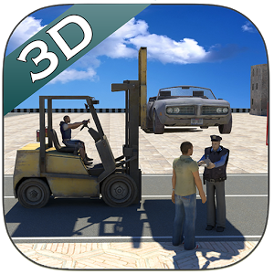 Heavy Car Lifter Simulator icon