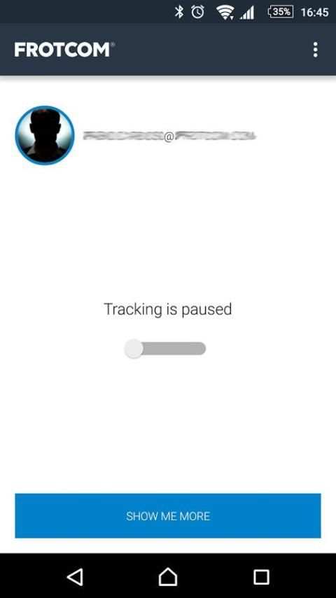Frotcom Free screenshot 3
