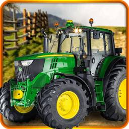 Farming Tractor : USA أيقونة