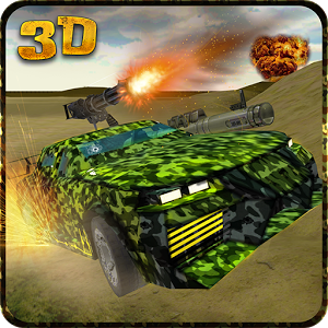 Army War Military Car Driving icon