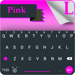 Pink Keyboard With Android L иконка