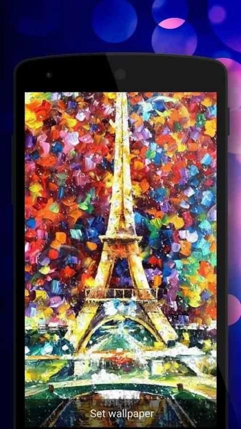 Paris Love Live wallpaper 2 تصوير الشاشة
