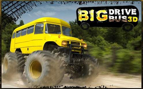 Big Bus Driver Hill Climb 3D screenshot 1