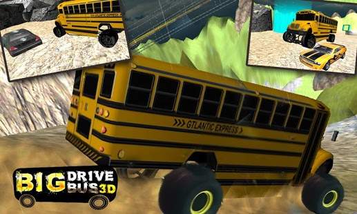 Big Bus Driver Hill Climb 3D screenshot 18