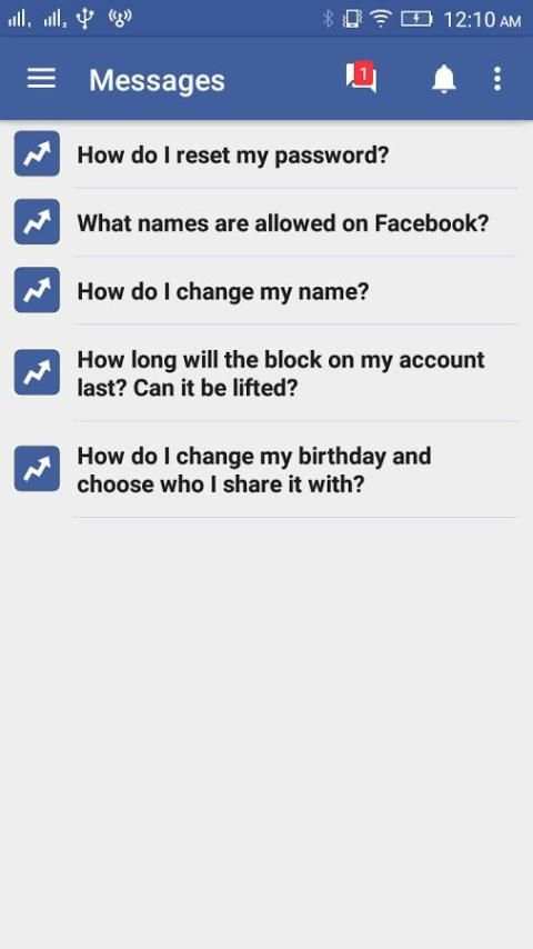 Guide for Facebook скриншот 4