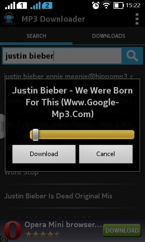 mp3 Downloader screenshot 1
