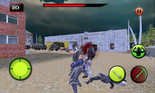 Ninja vs Zombies screenshot 2