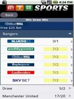 Bet2Go Mobile Sports Betting Download for FREE скриншот 1