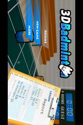 3D Badminton screenshot 3