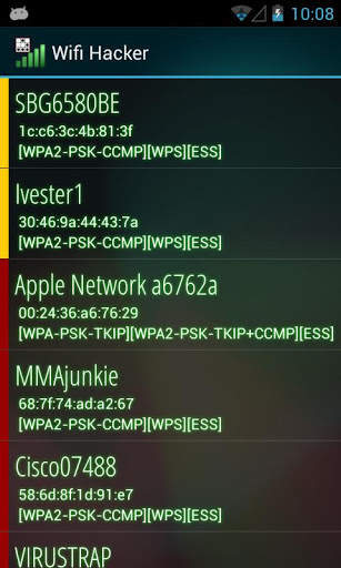 WiFi Hacker 2013 screenshot 2