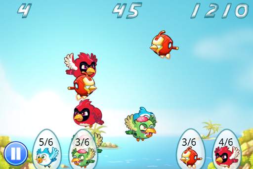 Angry Little Birds Free स्क्रीनशॉट 2