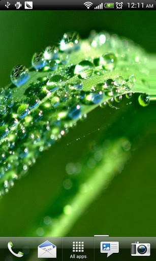 Water Drop LiveWallpaper screenshot 1