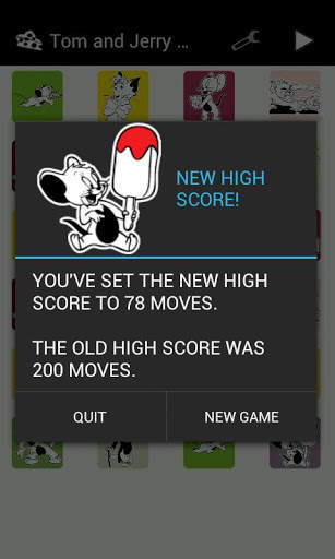 Tom and Jerry Memory Games screenshot 2