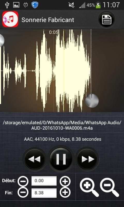 Ringtone Maker- Mp3 Cutter screenshot 5
