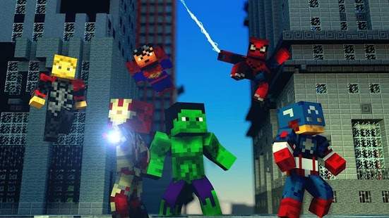 Super Heroes Ideas Minecraft screenshot 2