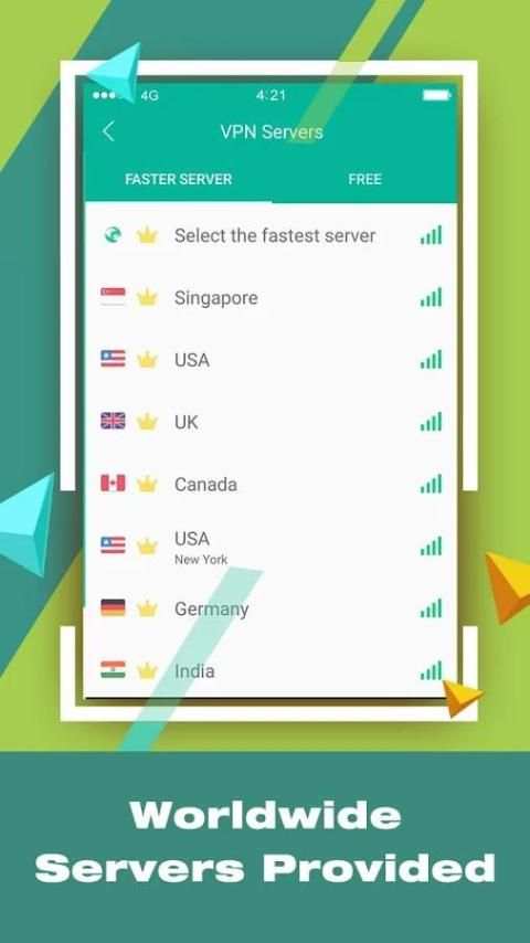 Green VPN:Fastest VPN screenshot 1