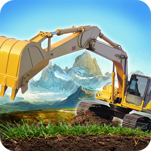 Russian Heavy Excavator Sim icon